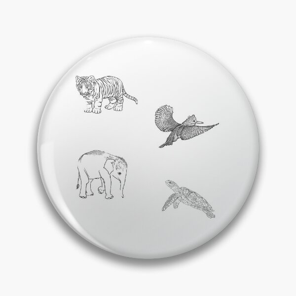 Item preview, Minimalist Vietnamese Animals Pack designed and sold by TumbleCreek.
