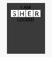 SherLOCKed Photographic Print