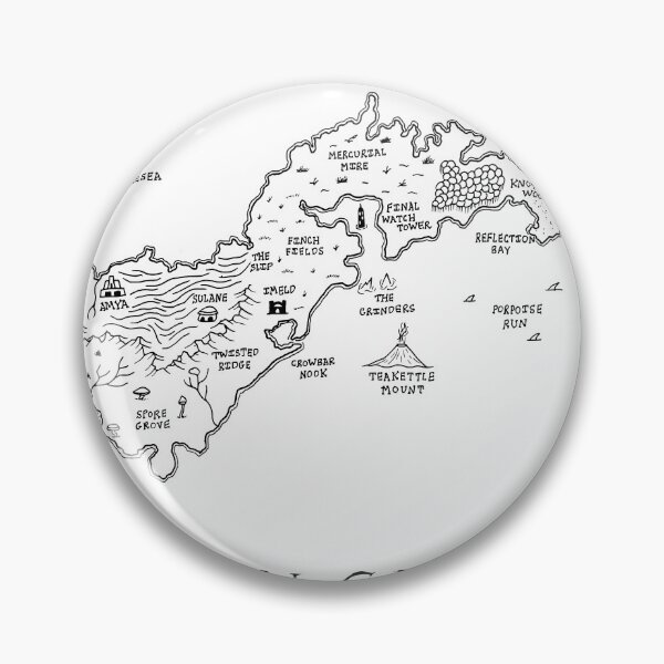 Item preview, American Samoa as a fantasy map - black and white designed and sold by aldayuan.