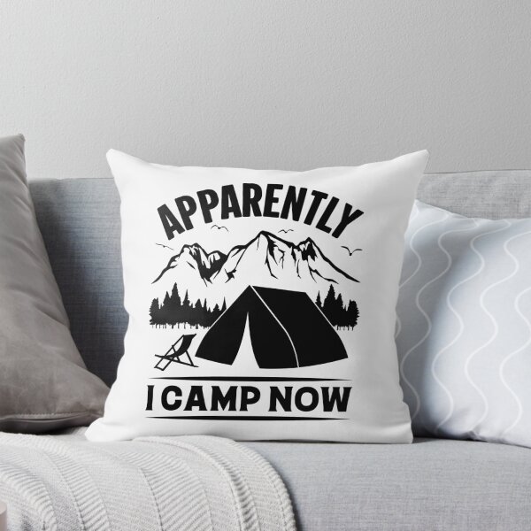 Item preview, Apparently I Camp Now | First Time Camper designed and sold by GravitiTees.