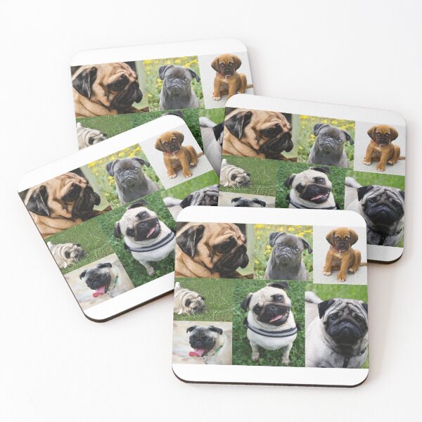 Item preview, Cute Pugs designed and sold by Mamta Thakkar.