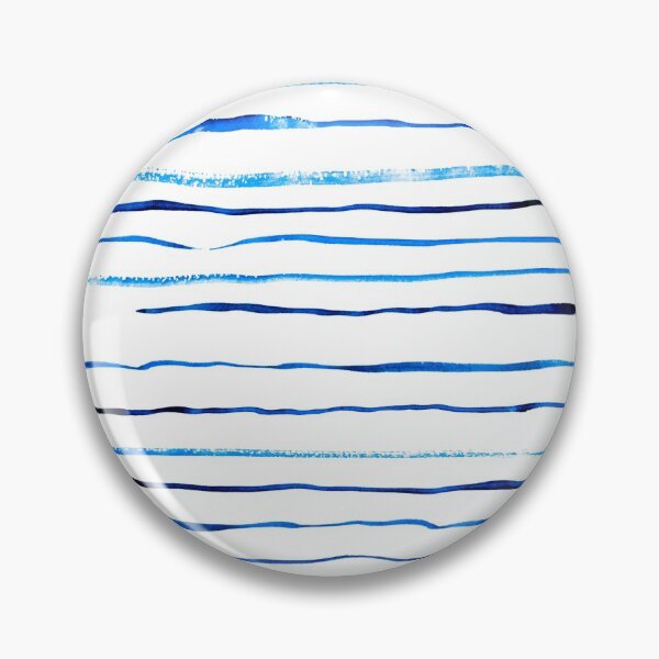 Item preview, Thin blue minimal Tiger stripes designed and sold by medinacreative.