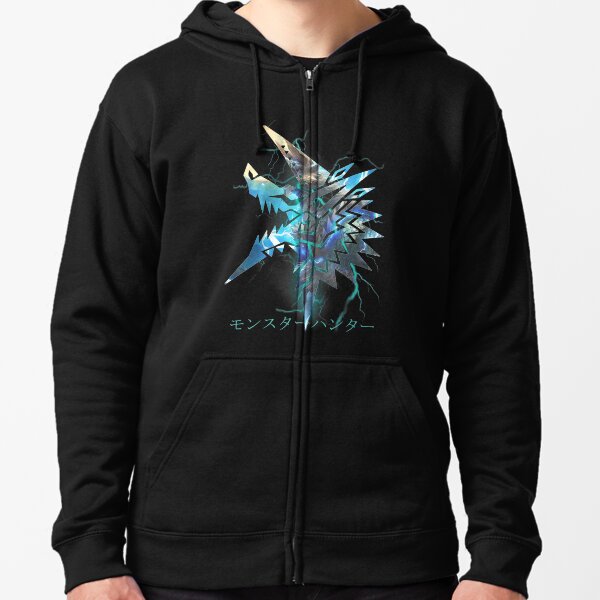 Monster Hunter - Zinogre Zipped Hoodie