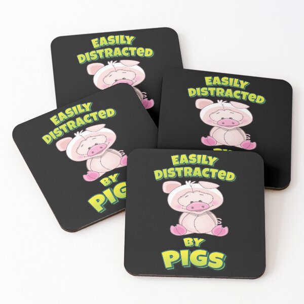 Item preview, Easily Distracted By Pigs designed and sold by GoodVibesWX9.