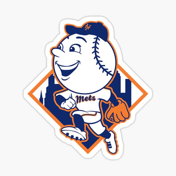 Mr. Met Sticker for Sale by AdrianMoreno