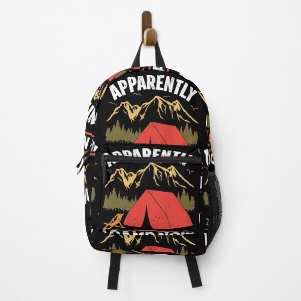 Item preview, Apparently I Camp Now | 1st Time Nature Hiking designed and sold by GravitiTees.