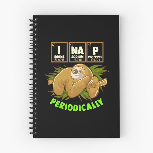 Item preview, I Nap Periodically Sloth  designed and sold by eauMaison72.