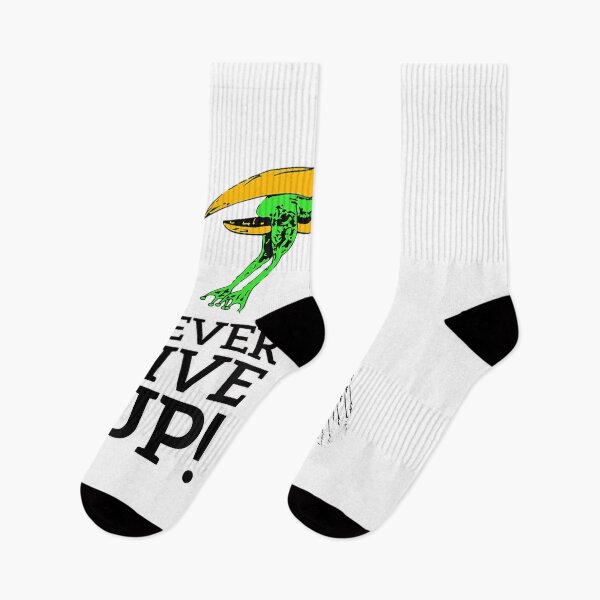 Item preview, Never give up stork and frog designed and sold by TimHuddleston.