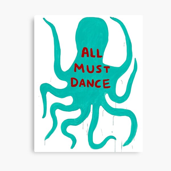 Sqiud Davids Dance Poster Canvas Print