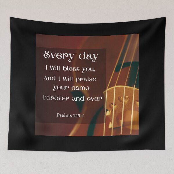 Item preview, Psalm 145: 2 Sticker designed and sold by AliDeus.