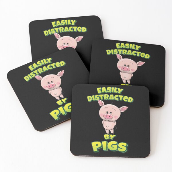 Item preview, Easily Distracted By Pigs designed and sold by GoodVibesWX9.