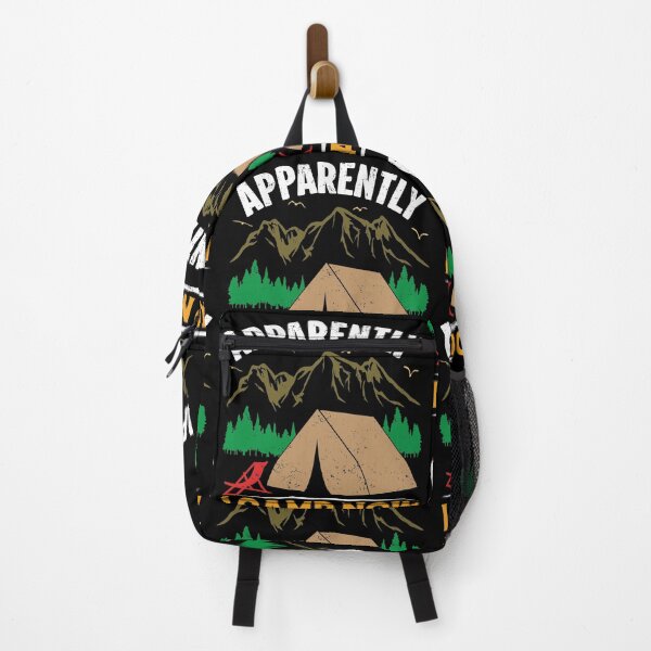 Item preview, Apparently I Camp Now | Camping Is My New Love designed and sold by GravitiTees.