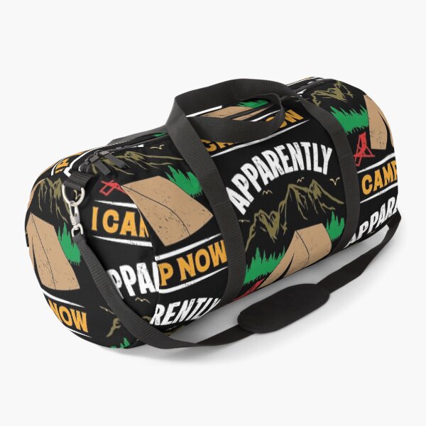 Item preview, Apparently I Camp Now | Camping Is My New Love designed and sold by GravitiTees.