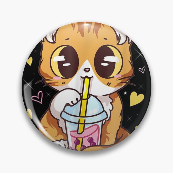 Item preview, Cute Kawaii Cat Boba Bubble Milk Tea Anime Neko Kitten T shirt designed and sold by qrduubp320.