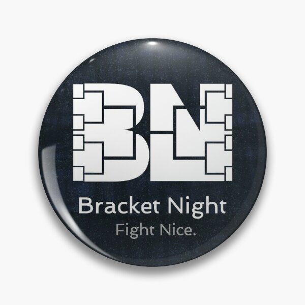 Item preview, blue logo designed and sold by BracketNight.