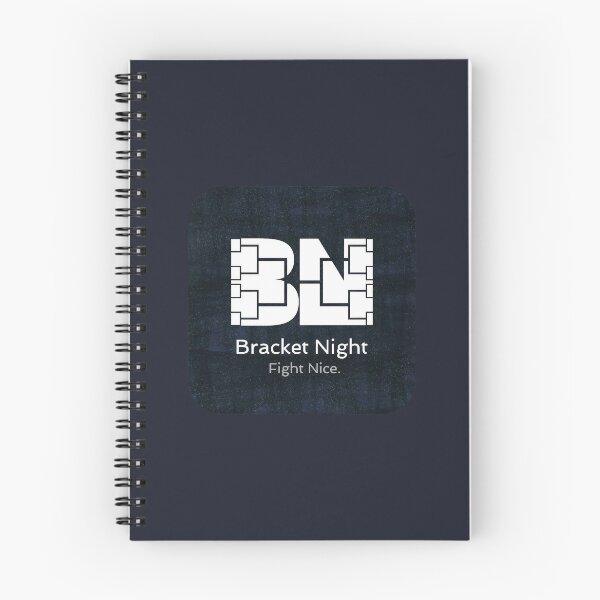 Item preview, blue logo designed and sold by BracketNight.