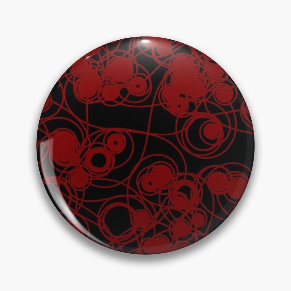 Item preview, Spiral chaotic design - maroon and black designed and sold by rahilvalani.