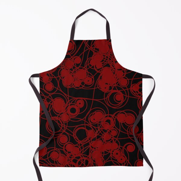 Item preview, Spiral chaotic design - maroon and black designed and sold by rahilvalani.