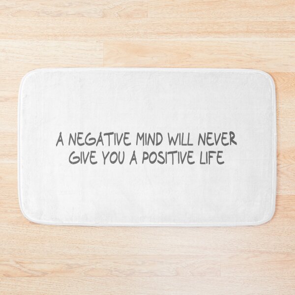 Item preview, A negative mind will never give you a positive life designed and sold by CalvinMade.