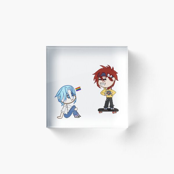 SK8 the Infinity Chibi Renga Acrylic Block