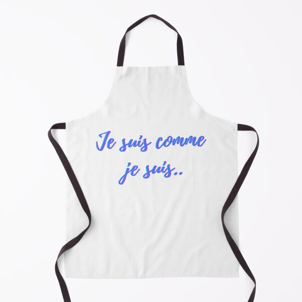 Item preview, I am what I am - popular french quotes lovers theme gifts (blue) designed and sold by RebelliousRosee.