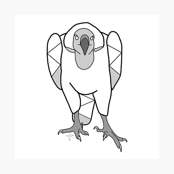 Item preview, Cape Griffon Vulture (Courage) designed and sold by DeStoya.