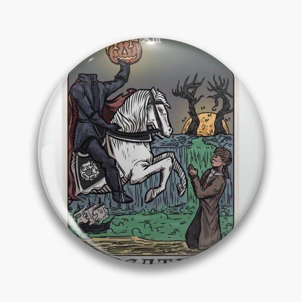 Item preview, Death Tarot Card Headless Horseman Gothic Spooky Halloween designed and sold by RtreidBofle.