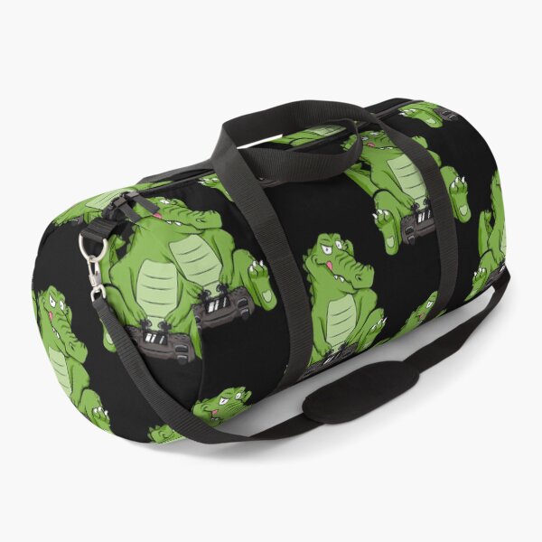Item preview, Gaming Crocodile funny alligator Playing Vido Games  designed and sold by eauMaison72.