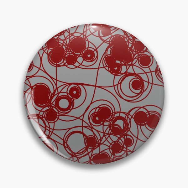Item preview, Spiral chaotic design - maroon and grey designed and sold by rahilvalani.