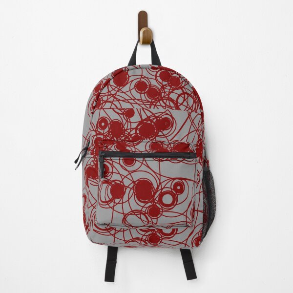 Item preview, Spiral chaotic design - maroon and grey designed and sold by rahilvalani.