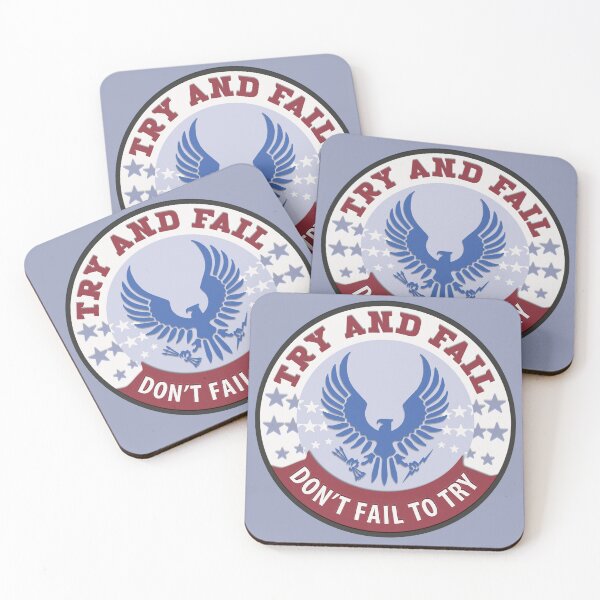 Item preview, Fitspiration Try and Fail Patriotic designed and sold by GrynszpanDezign.