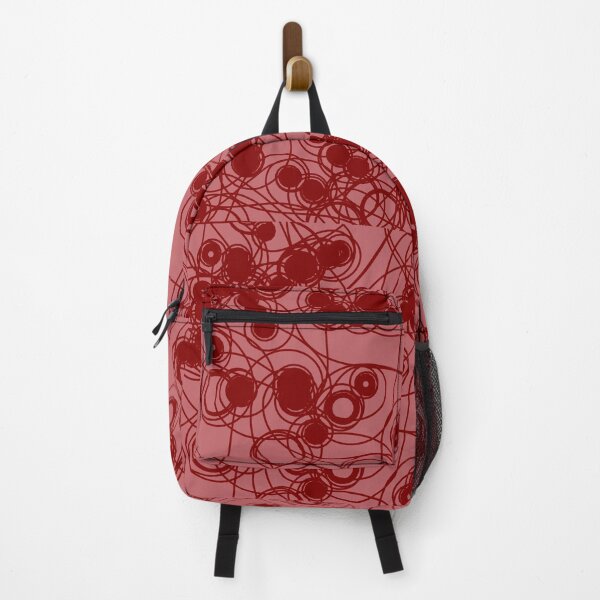 Item preview, Spiral chaotic design - maroon - light and dark designed and sold by rahilvalani.