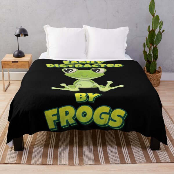 Item preview, Easily Distracted By Frogs designed and sold by GoodVibesWX9.