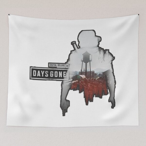 Item preview, Game Days Gone black designed and sold by FelicityFide.