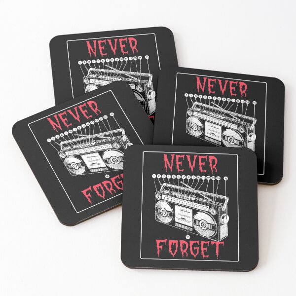 Item preview, Never Forget Retro vintage cassette tape graphic novelty mens designed and sold by Studioapartment.