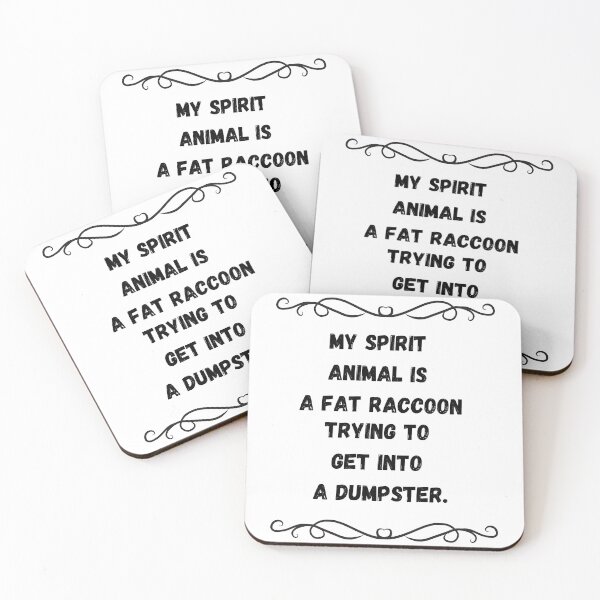 Item preview, Summer,  Vacation, raccoon, Summer Vacation, black, white, Black and White designed and sold by The Healing Key  - Art • Spirit • Transformation • .