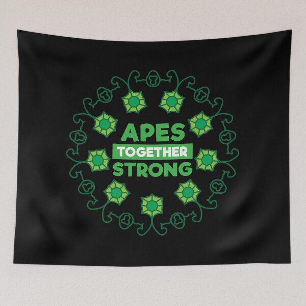 Item preview, Apes Together Strong Emerald designed and sold by ShinsenMerch.