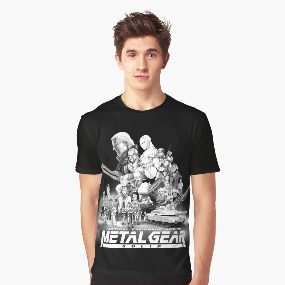 Metal gear solid t shirt hotsell