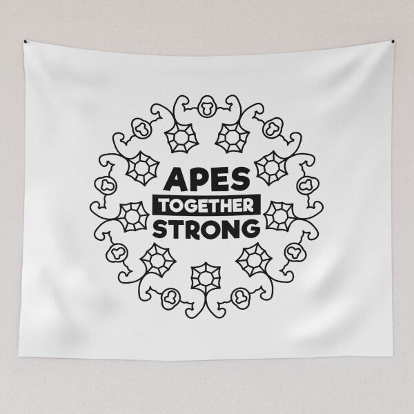 Item preview, Apes Together Strong Onyx designed and sold by ShinsenMerch.