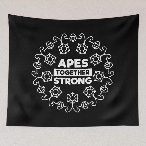Item preview, Apes Together Strong Quartz designed and sold by ShinsenMerch.
