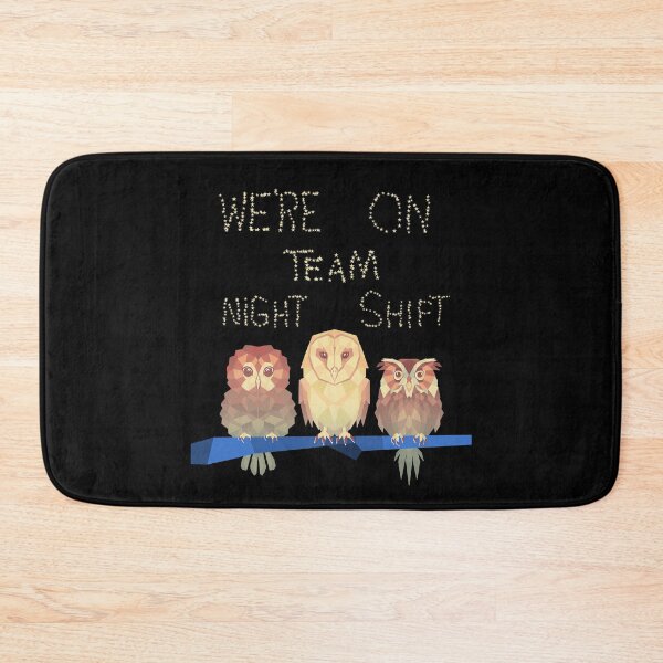 Item preview, We Are On Team Night Shift Owls designed and sold by artfulnotebook.