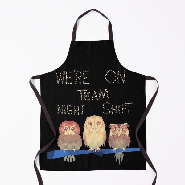 Item preview, We Are On Team Night Shift Owls designed and sold by artfulnotebook.
