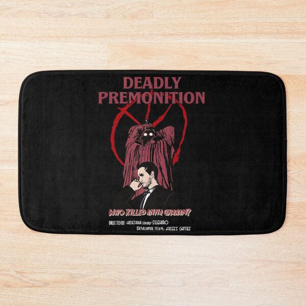 Item preview, Retro videogame Deadly Premontion Horror film retro Halloween Christmas designed and sold by DeadlyPreQuPhan.