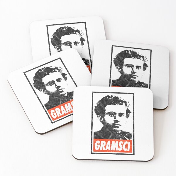 Item preview, Gramsci (White Worn Look) designed and sold by politicalamity.