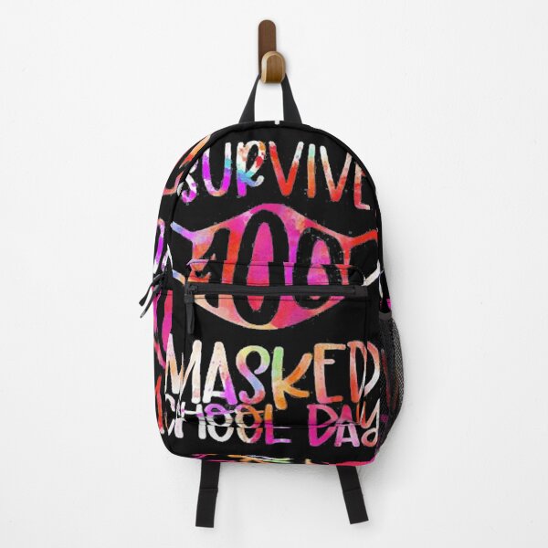 Item preview, I survived 100 masked school days designed and sold by FelicityFide.