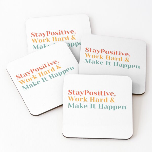 Item preview, Stay Positive, Work Hard, & Make It Happen designed and sold by AceKarDesigns.