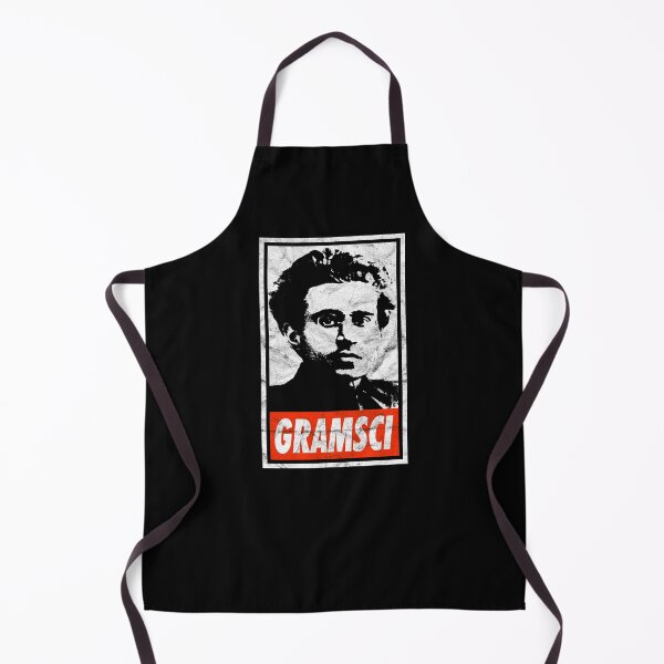 Item preview, Gramsci (Black Worn Look) designed and sold by politicalamity.