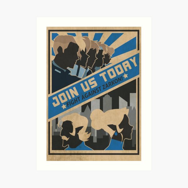 paladins, we need you! Art Print