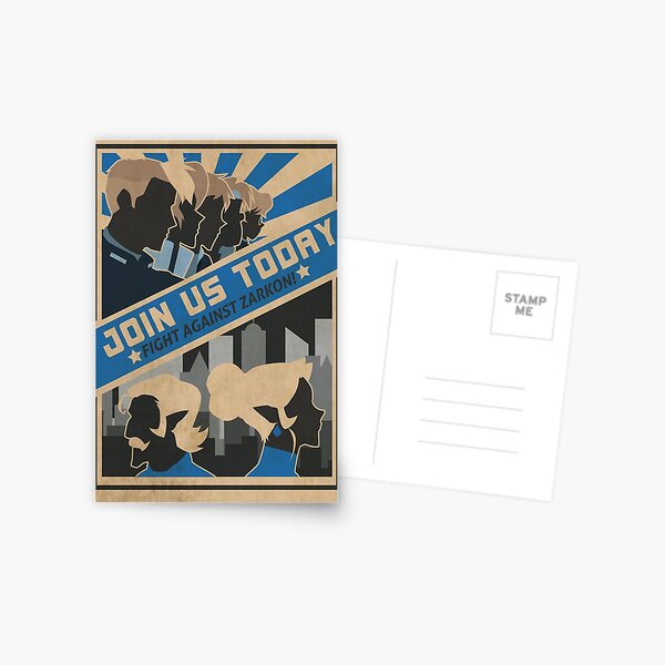 paladins, we need you! Postcard
