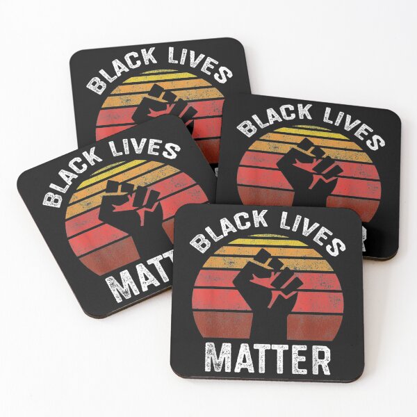 Aperçu de l'œuvre Black Lives Matter BLM Rétro Hommes Femmes Enfants créée et vendue par anakinmelany.
